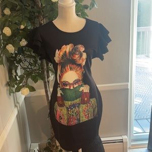 BEBE LADY SCUBA DRESS